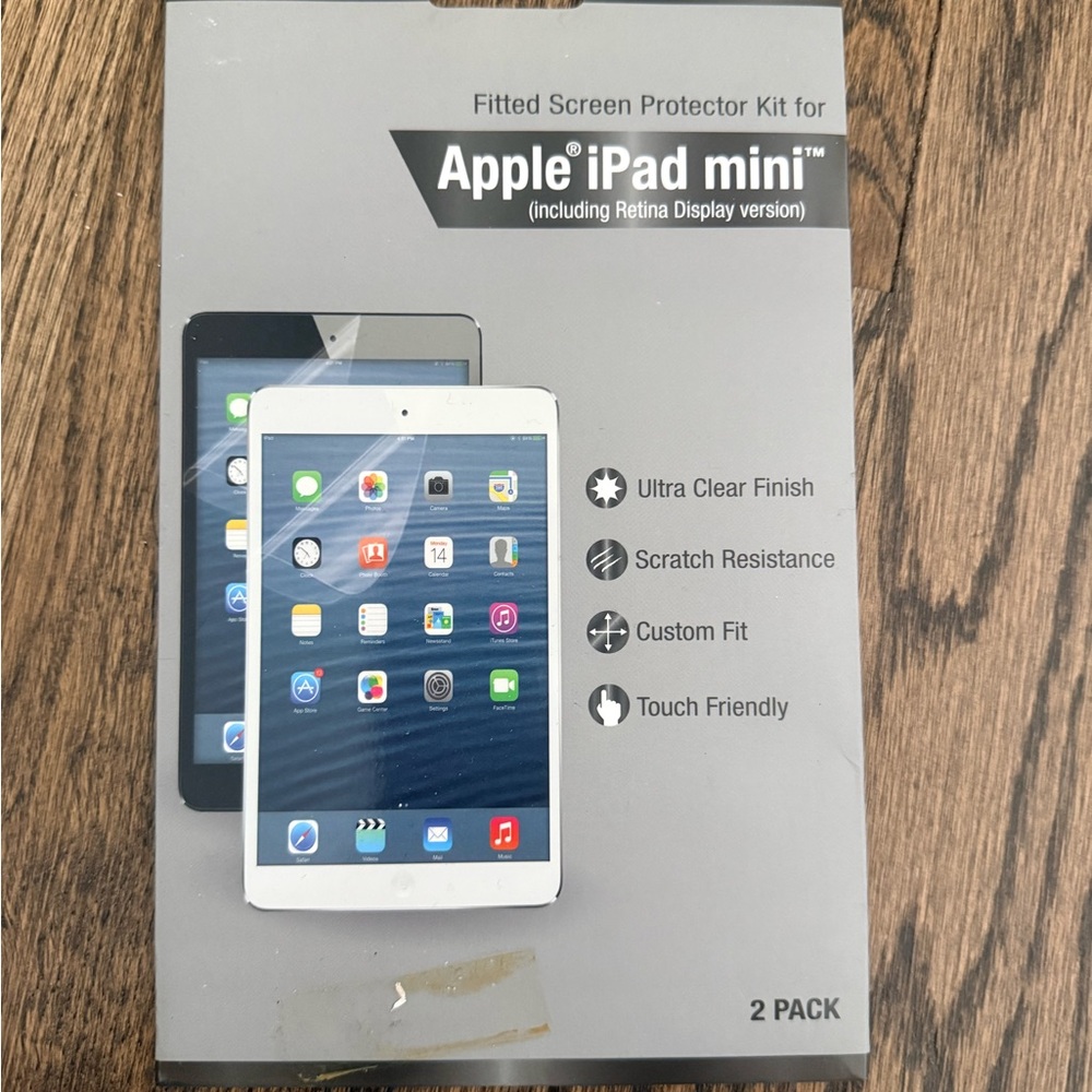 Apple iPad Mini Screen Protector 2 Pack - New